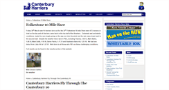 Desktop Screenshot of canterburyharriers.org