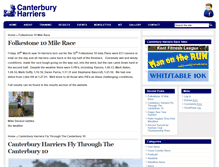 Tablet Screenshot of canterburyharriers.org